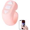 BBASILIYSD Anello di controllo remoto TIK-Tok, Turner di pagina per app Kindle, Turner di pagina Bluetooth per iPad iPhone, clicker per lo scorrimento del telefono, anello di controllo remoto portatile a