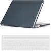 HLAAJJX Custodia per Macbook Air 13 pollici 2017 2016 2015 2014 2013 2012 2011 2010 Pubblicazione Modello A1466 A1369, Copertina Rigida in Plastica Protettiva e Tastiera Cover, nero