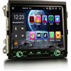 Erisin 8-Core Android 14 GPS Navigatore Bluetooth 5.0 Autoradio per Porsche Cayenne 2010-2017, 8.4 Pollici Touch Screen Supporta Wireless CarPlay Android Auto DAB+ WiFi RDS OBD2 4GB RAM+64GB ROM