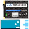 GLK-Technologies Batteria compatibile con Huawei P30 Lite | Mate 10 Lite | Honor 7X 9i | Mate 9 Lite | NOVA 2 Plus | NOVA 4E | NOVA 2S | Mate SE HB356687ECW 3550mAh | incl. 2 set di nastri adesivi