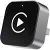 ZoraYorce Carplay - Adattatore wireless USB, design in metallo, per iPhone ios 10+ e per sistema Android 11+, controllo stabile, nessun ritardo