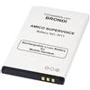 MOVE born to be tech MOVE Batteria SPECIFICA PER BRONDI AMICO SUPERVOICE Liion 3.7V 950 mAh Sostiuisce perfettamente: [Battery NO.:W11] ATTENZIONE: CONTROLLARE CHE IL CODICE PRODOTTO COINCIDA CON QUELLO DE