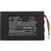 TCTK TECHTEK Batteria 1200mAh compatibile con [Logitech] G533, G633, G635, G933, G935 sostituisce 533-000132