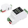 Wonrabai RS485 to RJ45 Ethernet Industrial Serial Server, TCP/IP to Serial, 9~24V Power Supply, RS485 ETH Bi-Directional Data Transmission,Support Rail-Mount,Modbus Gateway/MQTT Gateway, RS485 to JSON, etc.