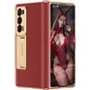 TECSHINE Custodia per Honor Magic V2, Custodia per Cellulare, Cover per Telefono in Pelle per Honor Magic V 2