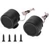 Duokon twitter auto-casse tweeter per auto Black 12V 500W Altoparlante per auto Mini Tweeter per o 165mm 91dB Altoparlante per auto Automobile Plastica Nero
