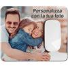 PHOTOCITY Tappetino mouse personalizzabile mousepad rettangolare personalizzato con foto o testo antiscivolo sottomano in gomma con foto o testo da personalizzare - mousepad personalizzati