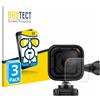 brotect Pellicola Vetro per GoPro Hero 4 Session | Lente (Cassa) 3 Pezzi Chiara Protezione Schermo Made in Germany Durezza 9H Anti-Graffio Glass Screen Protector