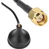 Akozon Antenna Esterna 18Dbi Ad Alto Guadagno 4G 3G GSM Lte Antenna di Aspirazione Magnetica 700-2700Mhz 36Cm (5 metri di lunghezza)