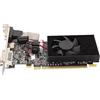 Goshyda Scheda Grafica Desktop GT730, Scheda Grafica da Gioco GDDR3 da 2 GB a 64 Bit, PCI Express 2.0 X 16 DVI VGA HDMI, con Ventola di Raffreddamento Silenziosa