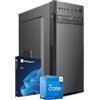 ROMAGNA COMPUTER PC Fisso Completo - Computer Desktop Intel Core i5-14400 - RAM 32GB DDR4 - 1TB NVMe M.2 - Scheda Video RTX A400 4 GB - Wi-Fi AC e Bluetooth - Masterizzatore DVD - HDMI - USB 3.0 - Windows 11 Pro