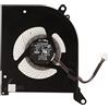 Zunate per Ventola di Raffreddamento GS66, Nuova Ventola di Raffreddamento GPU Sostitutiva a 4 Pin per GS66, 10SD, 10SGS, 10SFS, 10SF, 10SE, MS 16V1, MS 16V2, WS66, P66 (Ventola CPU)