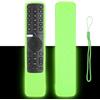 CTRLBETTER Custodia Telecomando in Silicone Compatibile Con TV P1 32" 43" 55" Android Q1 75" LED TV XMRM-19 XMRM19 Vocale Telecomando Copertura Protettiva Antiurto Con un Cordino(Verde Fluorescente)