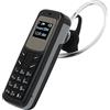Yosoo Health Gear Mini Telefono Cellulare, Piccolo Telefono Cellulare Combinatore Auricolare Bluetooth con Supporto per Gancio per L'orecchio SIM Piccolo Micro Telefono Cellulare (BLACK)