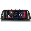 Erisin Android 14 Qualcomm 8-Core CPU 4+64GB Car Stereo Head Unit per BMW Serie 5 F10 F11 Wireless Carplay Android Auto 2K IPS Bluetooth DSP IPS 4G WiFi DAB+NBT