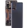 ZORSOME Coperchio posteriore di ricambio per Xiaomi Redmi Note 10 Pro/Redmi Note 10 Pro Max, copertura posteriore di ricambio per Xiaomi Redmi Note 10 Pro/Redmi Note 10 Pro Max (nero)