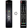 Remote SU2018 Telecomando Compatibile per Nordmende ND32S3800H SMART, ND32S3100H SMART, ND32S3100, ND40S3000H-SMART-FHD, ND55KS4400, ND32S3400H -SMART, ND24S3100H