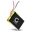 CELLONIC Batteria per Headset/Auricolare/Cuffie Compatibile con AKG N60 NC, Compatibile con AEG N60 NC Wireless, AEC402933 - (320mAh, 3.7V)
