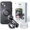SP CONNECT Moto Bundle Xtreme | SPC+ | Supporto compatibile con iPhone 14/13 | Supporto cellulare per moto | Supporto cellulare smartphone | Accessori per scooter