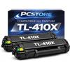PcStore TL-410X TL410 Nero Cartuccia di toner Compatibile per Pantum TL-410 TL-410H M7108DW M7108DN P3018DW P3018DN M7208FDW P3308DW P3308DN M6708DW M6708DN M6808FDW M7308FDW Stampanti [2 Toner]