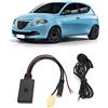 Tefola Modulo Bluetooth per Auto, Adattatore Audio Bluetooth 5.0 per Auto, Microfono di Ricambio per Fiat 500/Grande Punto/Qubo/Fiorino