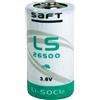 Saft 10x batterie LS 26500 3,6V Li-SOCl2, litio al cloruro di tionile, C (mezza torcia), Bobbin, cella primaria con alta densità di energia