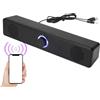 Generico Barre Audio per TV,Home Theater con Soundbar - Sonoro Wireless con Deep Bass e Volume Potenziato per TV Desktop Laptop Proiettore