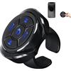Generic Pulsante multimediale wireless, telecomando per autoradio, telecomando multimediale per musica, pulsante di riproduzione universale, controller wireless portatile per riproduzione musicale per auto