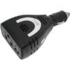 Bewinner Inverter per Auto da 75 W, Caricatore per Presa per Adattatore per Auto Portatile di Recente, Protezione da Bassa Tensione DC da 12 V a 220 V per Auto