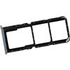 Generico Porta Scheda Dual SIM di Ricambio per Realme 8 5G (RMX3241), Blu