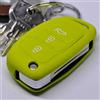 mt key Key Soft Case Cover protettiva Chiave per auto Hyundai i10 i40 ix35 Santa Fe Sonata Tucson Chiave pieghevole/Colore: verde mela