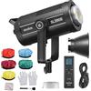 Godox SL200III Studio LED Video Light 215W High Power Photography Light 5600K±200K Dimmerabile APP Telecomando per Home Studio Live Streaming Ritratto