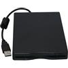 ZHHSUNY Lettore di floppy disk esterno,Plug and Play lettore di floppy disk USB 3,5 USB 1,44 MB FDD portatile floppy disk per PC Windows/XP/7/8/10/11