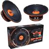 Generico KIT SET PER SP AUDIO SP8CM 2 midrange da 20 cm 200 mm 8 di diametro, 170 watt rms 350 watt max, impedenza 4 ohm, auto, spl, sensibilità 97 db, a coppia
