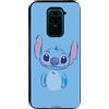 LA CASA DE LAS CARCASAS Custodia ufficiale per Xiaomi Redmi Note 9 di Stitch, in silicone nero blu per proteggere il tuo cellulare. Scegli il tipo di custodia che più ti piace con licenza ufficiale Disney