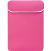 Cicilin Custodia protettiva per laptop da 14 pollici, impermeabile, borsa per laptop da lavoro, compatibile con tutti i computer portatili, rosa rossa