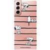 LA CASA DE LAS CARCASAS Custodia per Samsung Galaxy S21 ufficiale Snoopy Snoopy Rayas. Protegge il tuo cellulare con la custodia per Samsung in silicone ufficiale di Peanuts.