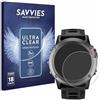 savvies 18 Pezzi Pellicola Protettiva per Garmin Fenix 3 HR Protezione Schermo Trasparente