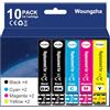 Woungzha 503XL Cartuccia d'inchiostro compatibile con Epson 503XL 503 XL per Expression Home XP-5200 XP-5205 XP5200 XP5205, Workforce WF-2960 WF-2965 WF2960 WF2965 WF-2960DWF WF-2965DWF (10 Pack)