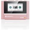 FiiO SnowSky/FiiO Echo - Mini lettore MP3 HiFi Bluetooth, 15 ore di riproduzione, controllo del volume indipendente con uscite cuffie da 3,5 mm/4,4 mm (Rosa)