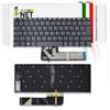 new net - Tastiera Compatibile con Lenovo Ideapad Flex 5-14ALC05 (Type 82HU), 5-14ARE05 (Type 81X2, 82DF) [Senza Frame - Colore Tasti Grigio - Retroilluminata - Italiana]