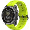 GIOPUEY Cinturini Compatibile con Coros Apex 4 42mm/Pace4/Pace3/Pace PRO, Morbido Silicone Cinturino [Resistente all'Usura] [Traspirante] - Lime Colored