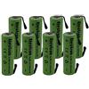 Electron 8x Batteria ricaricabile Ni-Mh Stilo AA 1,2V 2600mAh con linguette lamelle terminali a saldare per pacco pacchi batteria