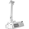 ELIX Supporto da soffitto per Epson COFH01 COW01 proiettore, supporto per montaggio a soffitto, esattamente preparato per questo modello, fissaggio a 3 punti, installazione professionale per ufficio