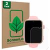 ScreenLeaf 2 Pezzi Pellicola protettiva per Banlvs Kids Smartwatch 1.83 [Proteggi Schermo Sostenibili, Clear, Antigraffio]