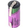 Tadiran SL-561 - Batteria al litio 3,6 V, 2/3 AA, con bandiera saldata a forma di U