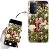 Yoedge Cover Personalizzata per OPPO A74 5G / A54 5G 6,5 Personalizzato con Foto Immagine Testi Disegni Custodia Personalizzabile Regalo Album Personalizzabili Trasparente per OPPO A74 5G