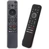 XINFUTE Nuovo RMF-TX910U adatto per Sony Retroilluminazione Voice LCD TV Telecomando con Custodia in Silicone