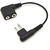 Bumooby Cavo adattatore da K1 a M1 compatibile con radio BaoFeng BTECH UV-5R Kenwood a 2 pin NX-1200 NX-1300 NX-P1200 a Motorola M (da K1 a M1)