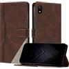 JayModCase Custodia per Xiaomi Redmi 7A,Flip Custodia Portafoglio Caso Libro con Magnetica | porta carte di credito | Supporto Stand - Marrone
